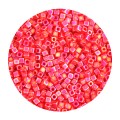 Miyuki Square Bead 1,8mm - Opaque Orange Matted AB - 5g