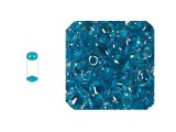 Twin Bead - Crystal inside Blue - 10g