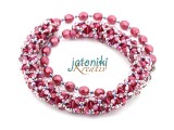 Materialkit Netty - Kette oder Armband in Netztechnik mit Pinch Beads