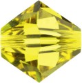 Preciosa Kristallperlen - 3mm - Citrine - 30 Bicone