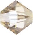 Preciosa Kristallperlen - 3mm - Crystal Blond Flare - 30 Bicone