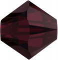 Preciosa MC Bead - 4mm - Garnet - 30 Bicone