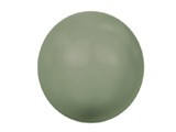 Preciosa Nacre Round Pearl - 4mm - Sage - 30 Bicone