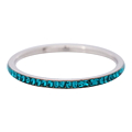 iXXXi Fllring 2mm - Zirkonia Turquoise - Edelstahl