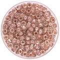 TOHO - Round 6/0 - Inside-Color Crystal/Antique Plum-Lined