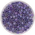 TOHO - Round 6/0 - Inside-Color Rainbow Crystal/Metallic Purple-Lined