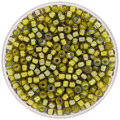 TOHO - Round 8/0 - Inside-Color Luster Black Diamond/Opaque Yellow-Lined