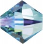 Preciosa Kristallperlen - 3mm - Aquamarine Bohemica AB - 30 Bicone