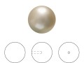 Swarovski Halbloch Pearl - 5818 - 6mm - <font color=#873E1B>Nur solange der Vorrat reicht!</font>