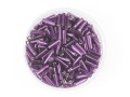 Glasstifte lila mit Silbereinzug 6mm, 15g