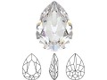 SWAROVSKI ELEMENTS 4327 Pear Stone - 30x20mm - <font color=#873E1B>Nur solange der Vorrat reicht!</font>