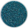 TOHO - Round 15/0 - Transparent-Rainbow-Frosted Teal