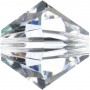 Preciosa Kristallperlen - 3mm - Crystal - 30 Bicone