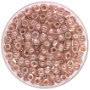 TOHO - Round 6/0 - Inside-Color Crystal/Antique Plum-Lined