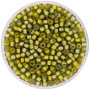 TOHO - Round 8/0 - Inside-Color Luster Black Diamond/Opaque Yellow-Lined