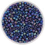 TOHO - Round 8/0 - Semi Glazed Rainbow - Navy Blue