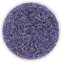 TOHO - Round 15/0 - Inside-Color Rainbow Crystal/Tanzanite-Lined